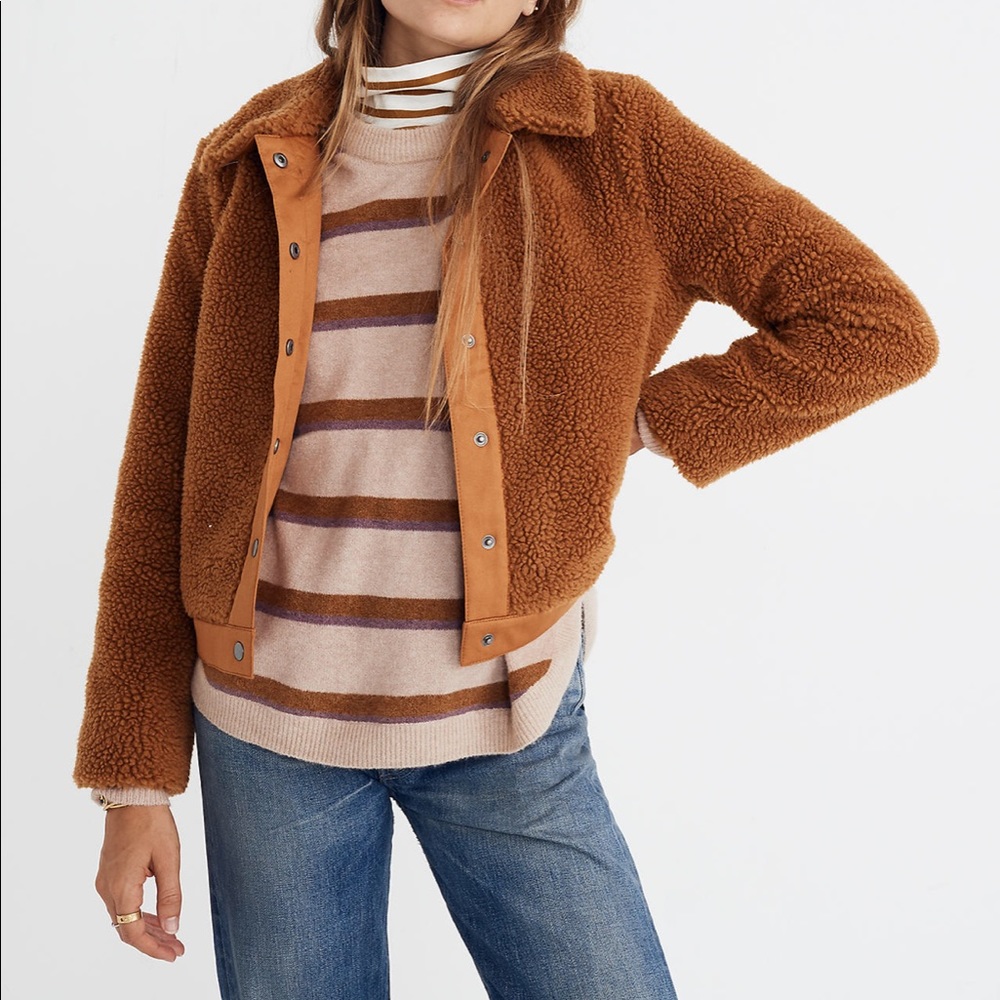 Madewel portland Sherpa jacket